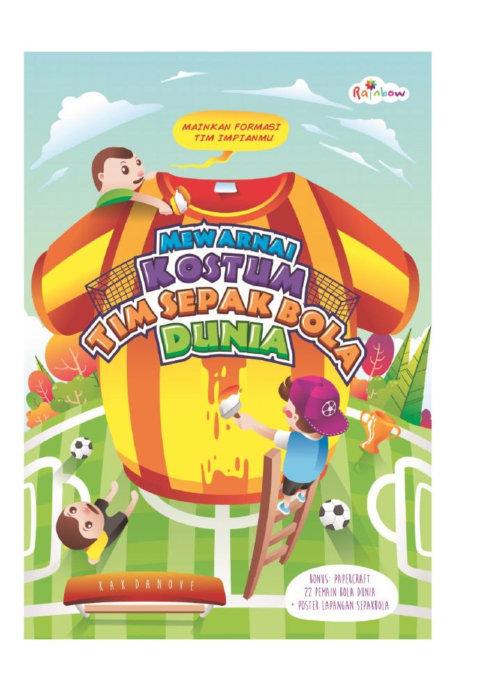 Mewarnai Kostum Tim Sepak Bola Dunia