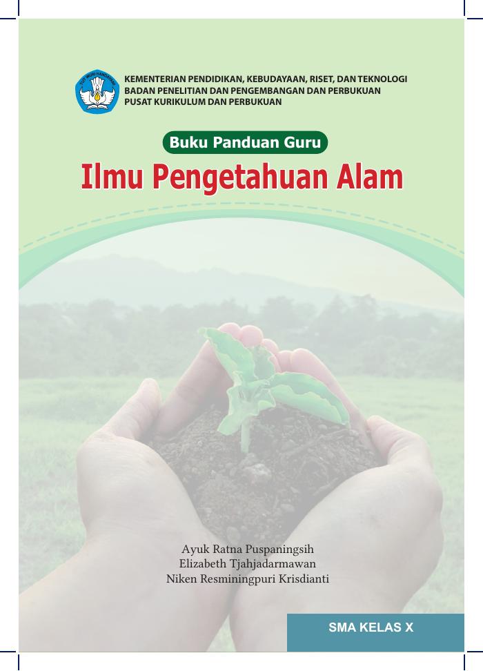 Buku Panduan Guru  Ilmu Pengetahuan Alam SMA KELAS X
