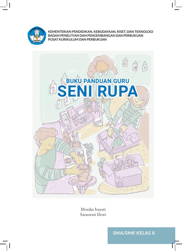 Buku Panduan Guru Seni Rupa untuk SMA/SMK Kelas X