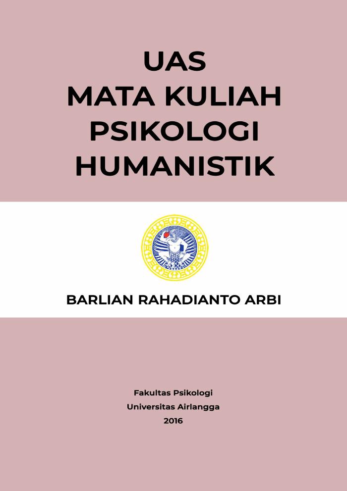 PSIKOLOGI HUMANISTIK