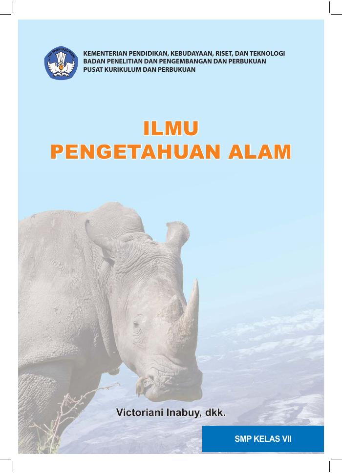 Ilmu Pengetahuan Alam Untuk SMP Kelas VII