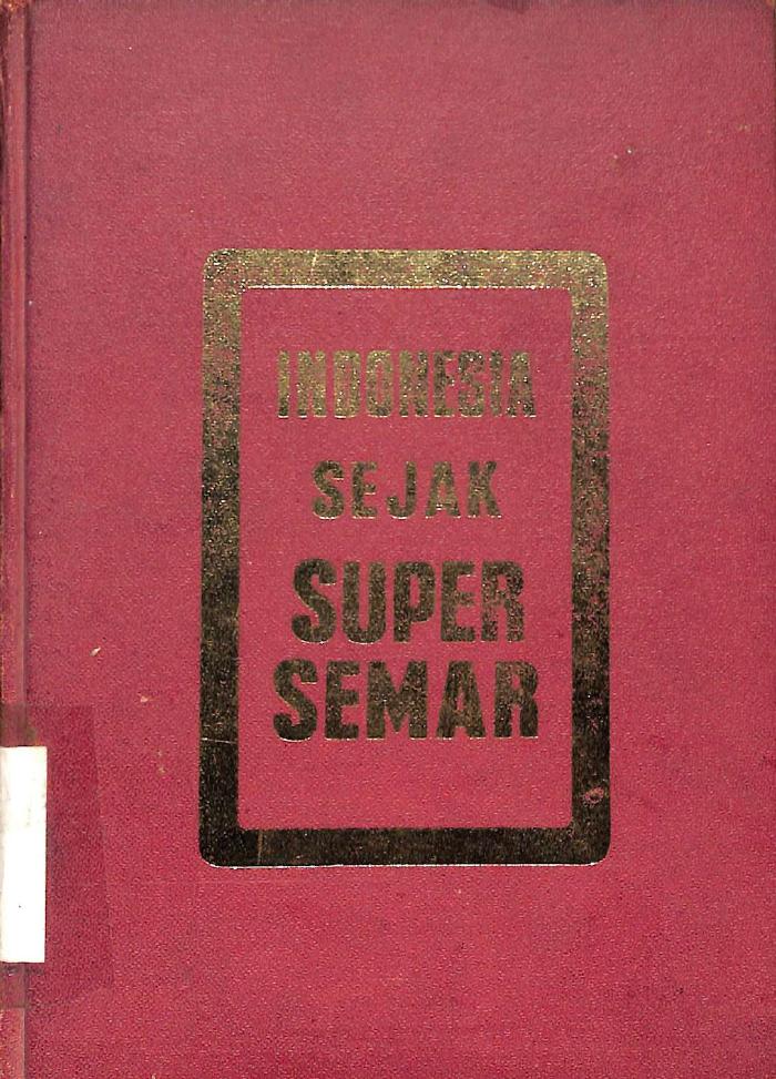 Indonesia Sejak Super Semar