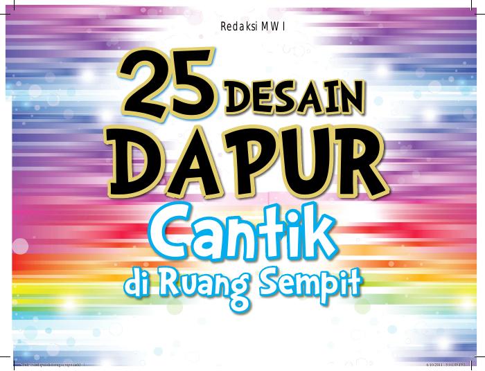 25 Desain Dapur di Ruang Sempit