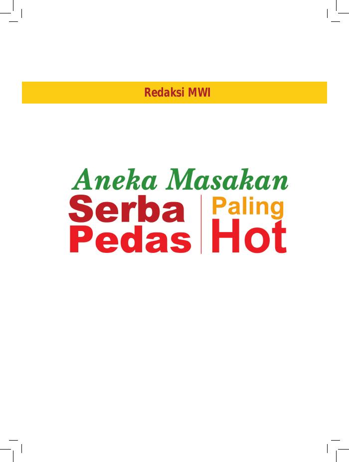 Aneka Masakan Serba Pedas Paling Hot