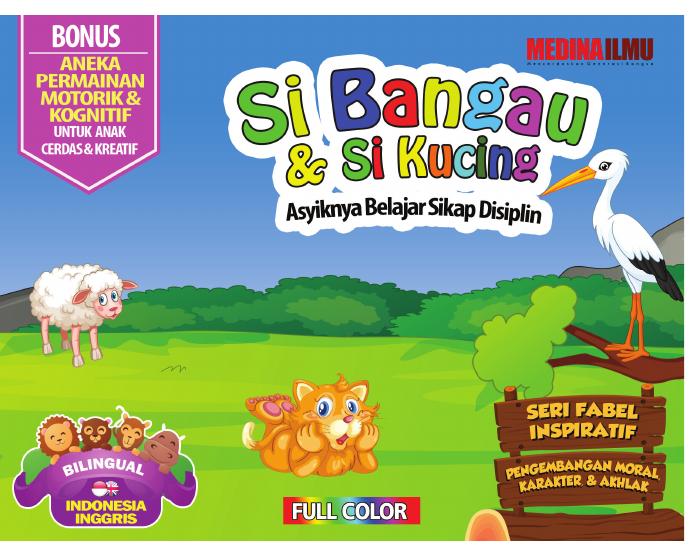Seri Fabel Inspiratif Si Bangau dan Si Kucing