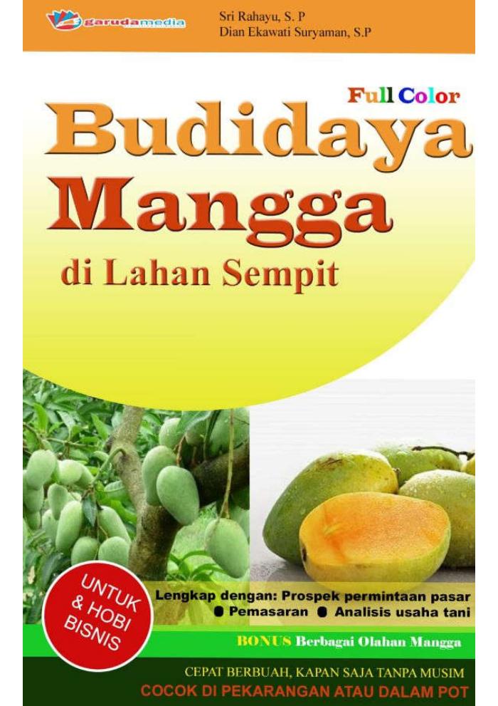 Budidaya Mangga di Lahan Sempit