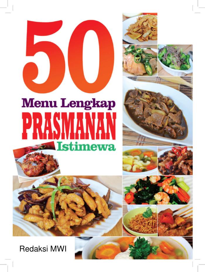 50 Menu Lengkap Prasmanan Istimewa