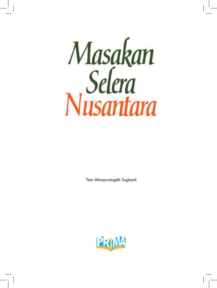 Masakan Selera Nusantara