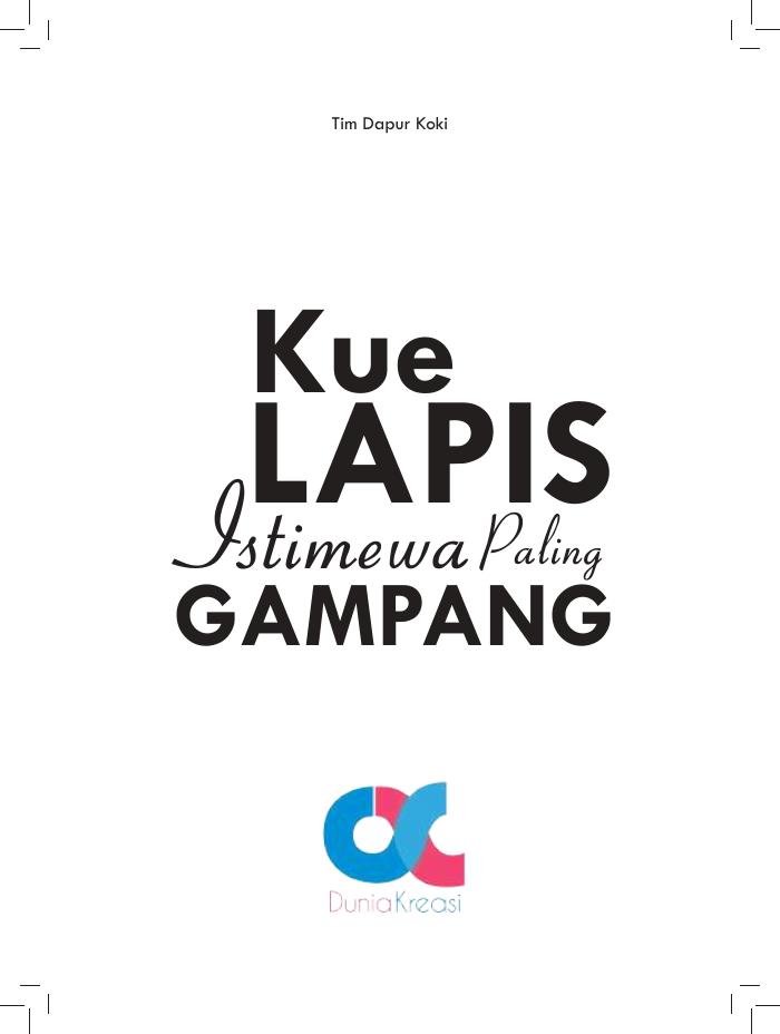 Kue Lapis Istimewa Paling Gampang
