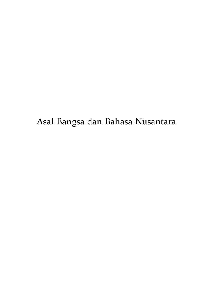 Asal Bangsa dan Bahasa Nusantara