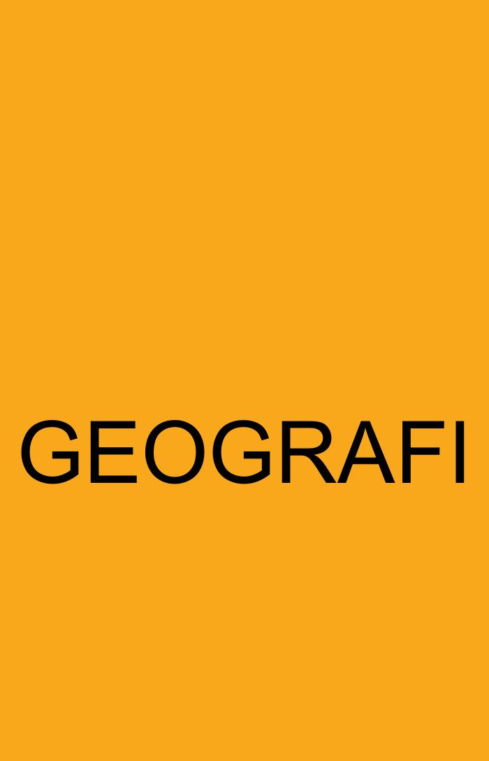 Geografi