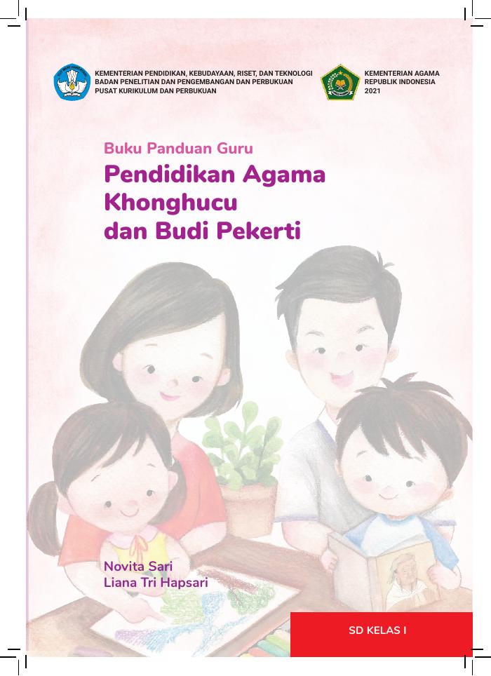 Buku Panduan Guru Pendidikan Khonghucu dan Budi Pekerti SD Kelas 1