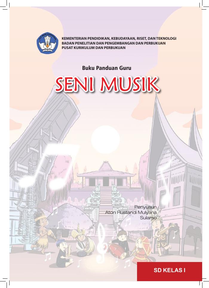 Buku Panduan Guru Seni Musik Sekolah Dasar Kelas 1