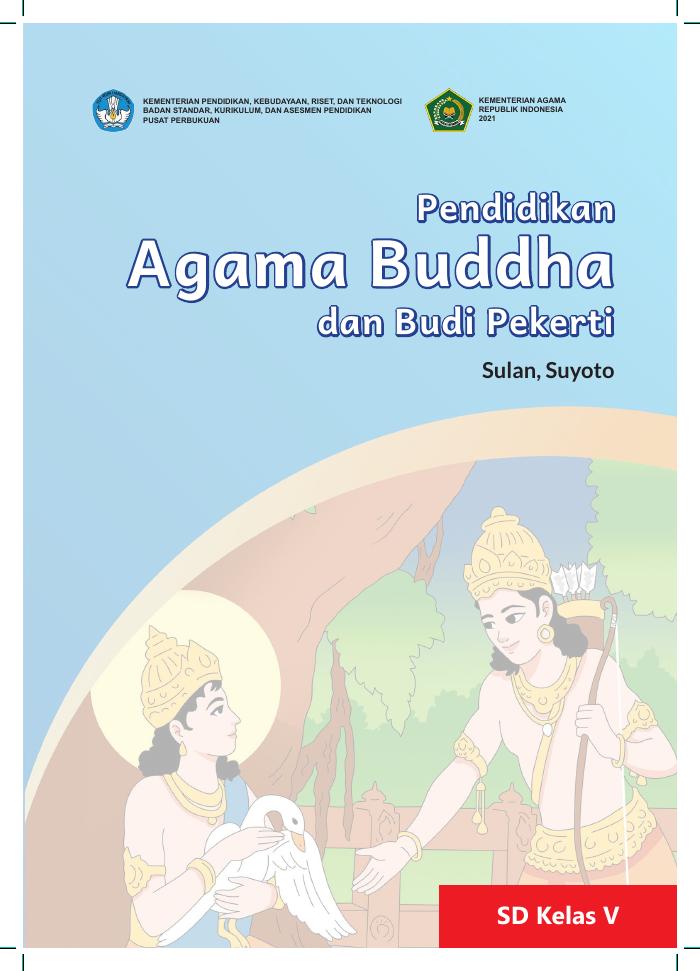 Buku Siswa Pendidikan Agama Buddha dan Budi Pekerti  untuk SD Kelas V