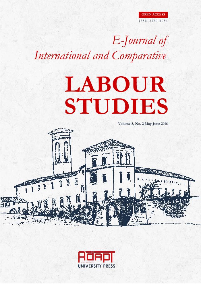 E-Journal of International and Comparative LABOUR STUDIES