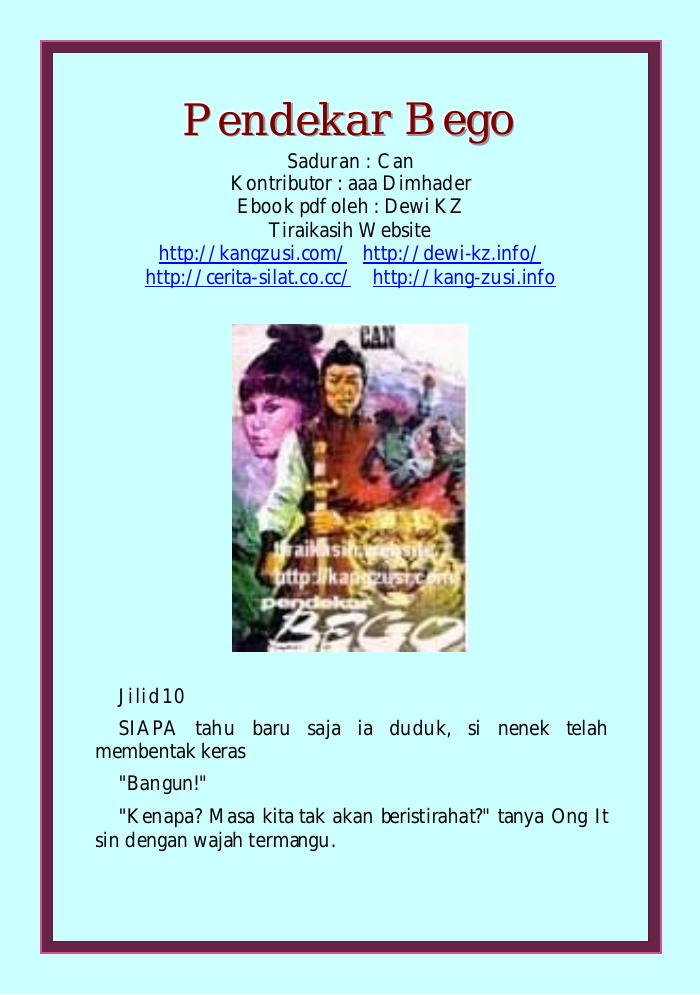 Pendekar Bego