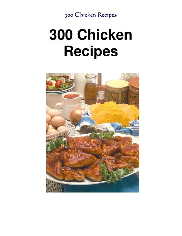 300 Resep Ayam (300 Chicken Recipes)