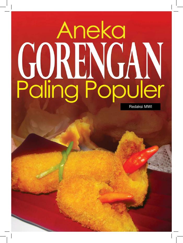 Aneka Gorengan Paling Populer