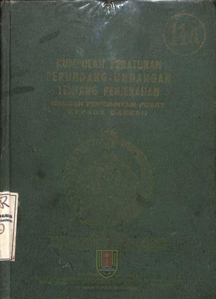 Kumpulan Peraturan Perundang-Undangan tentang Penyerahan Urusan Pemerintah Pusat kepada Daerah