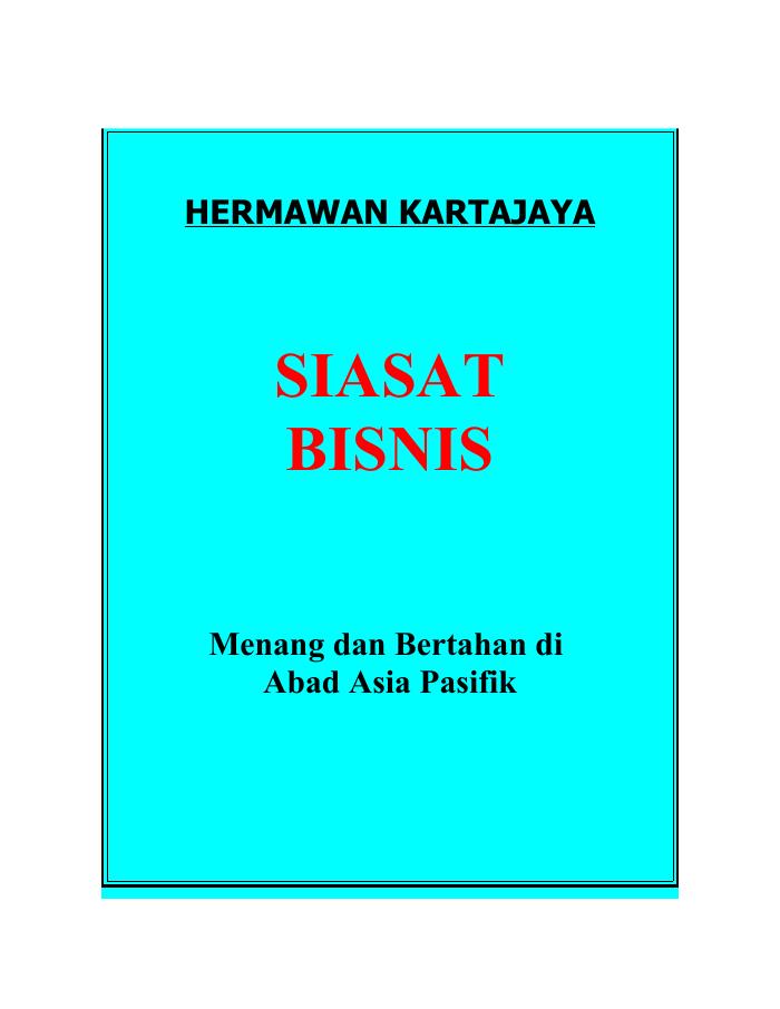 Siasat Bisnis - Menang di Asia Pasific