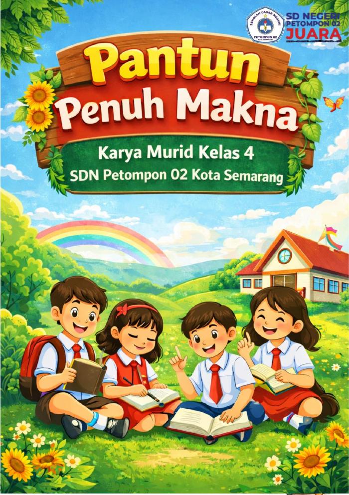 Pantun Penuh Makna : Karya Murid Kelas 4 SDN Petompon 02 Kota Semarang