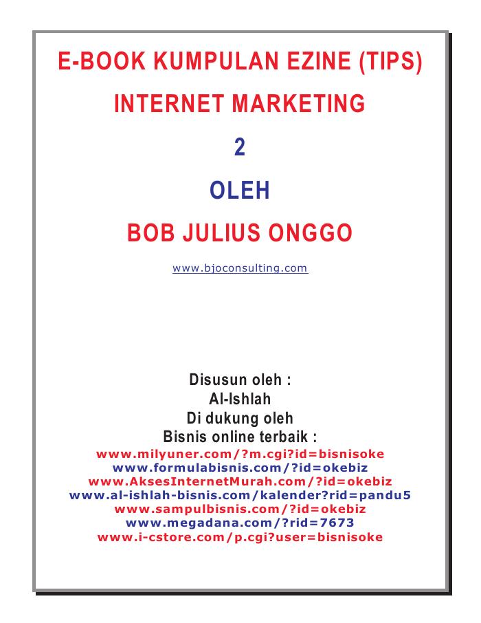 Kumpulan Tips Internet Marketing 2