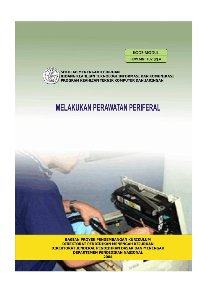 Melakukan Perawatan Periferal
