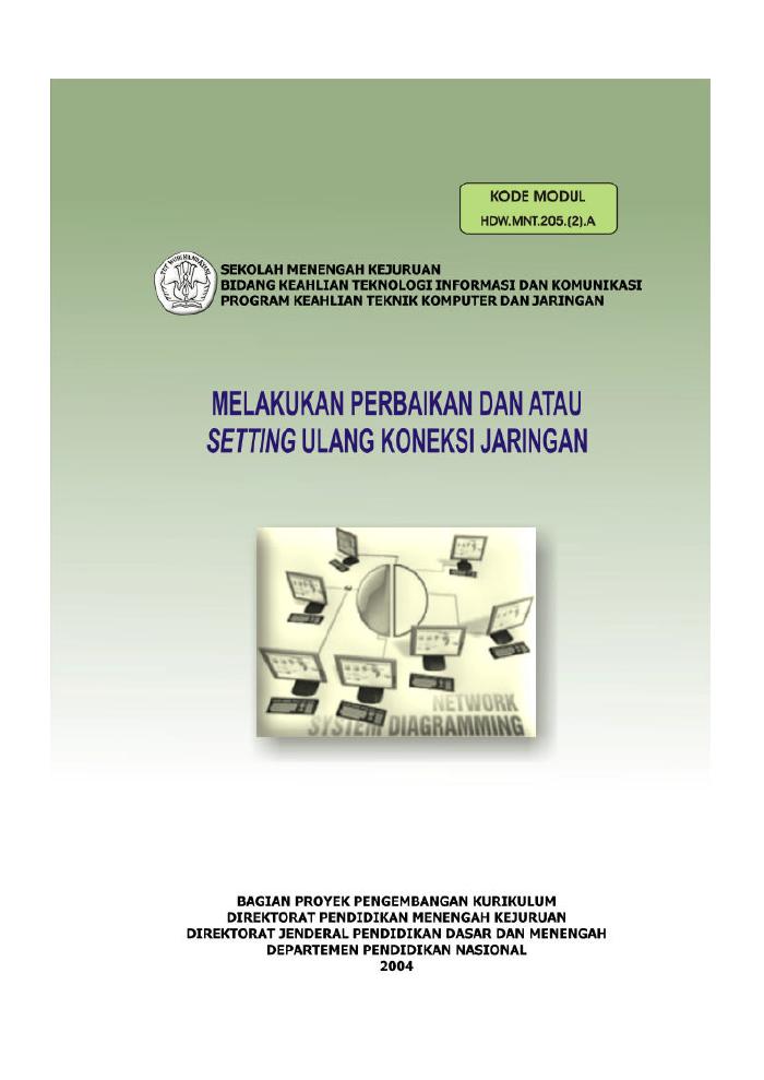 Melakukan Perbaikan dan Setting Ulang Koneksi Jaringan