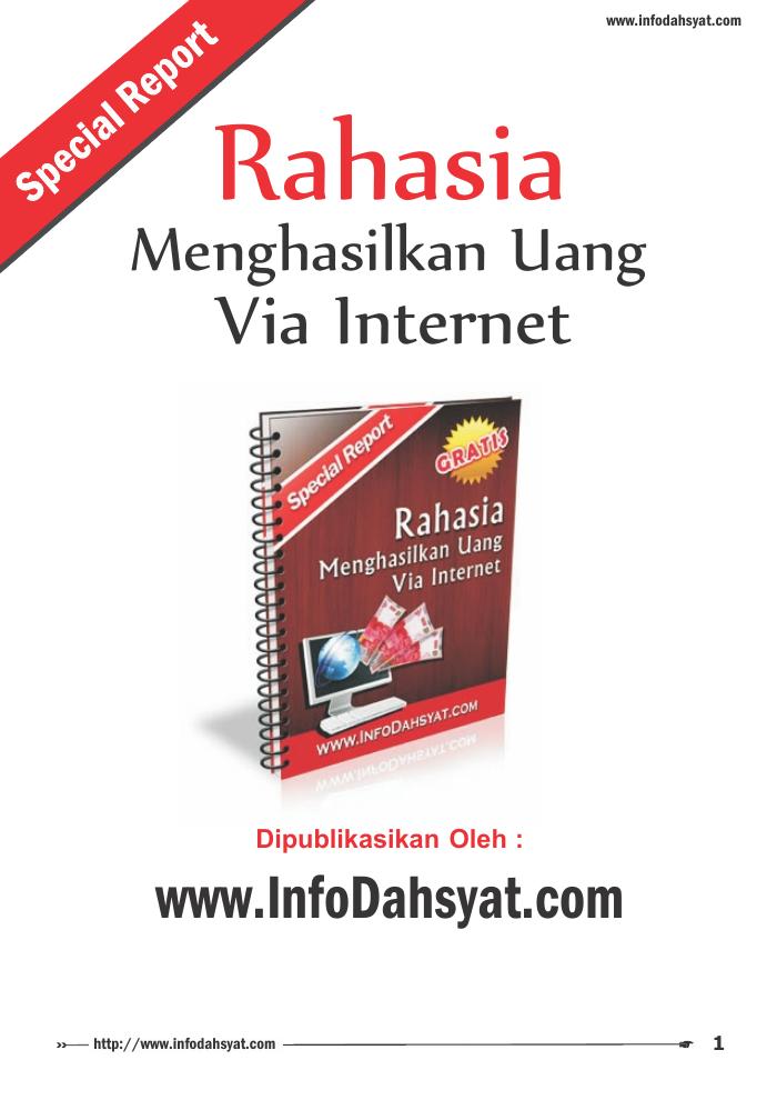 Rahasia Menghasilkan Uang via Internet