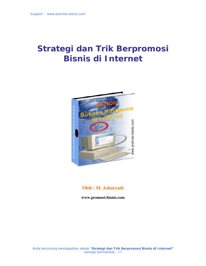 Strategi dan Trik Berpromosi Bisnis di Internet