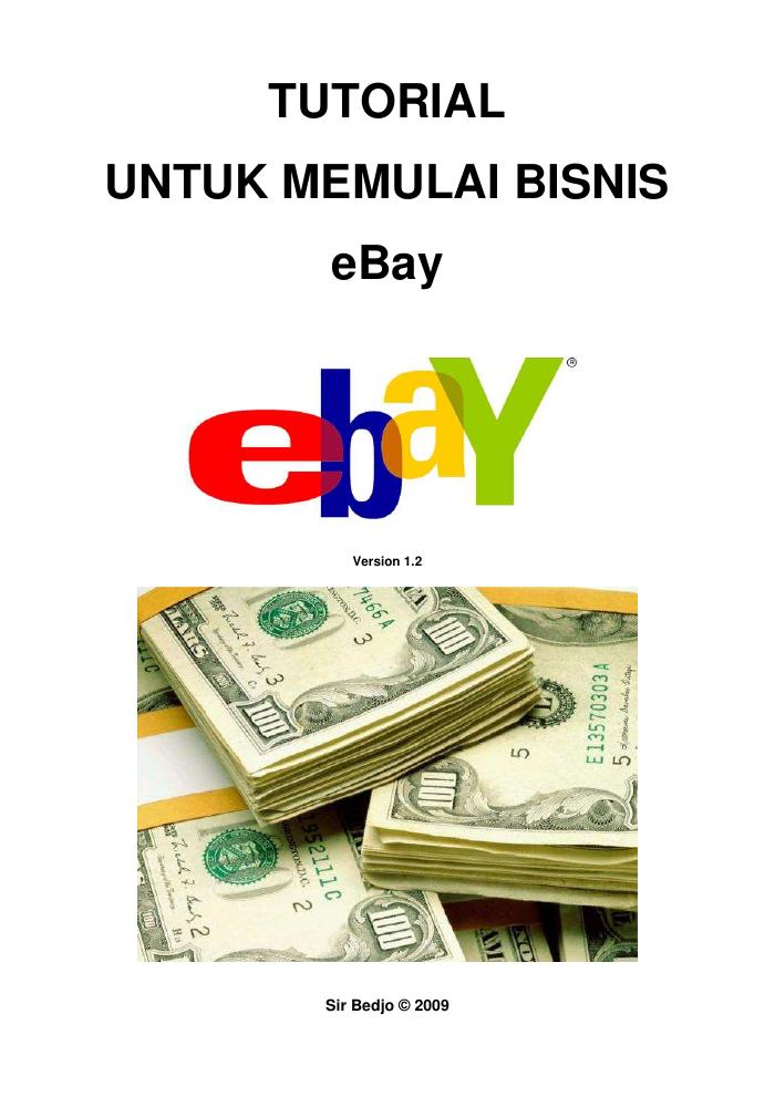 Tutorial Memulai Bisnis E-Bay