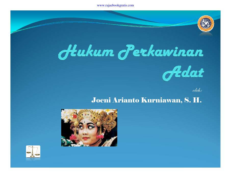 Hukum Perkawinan Adat