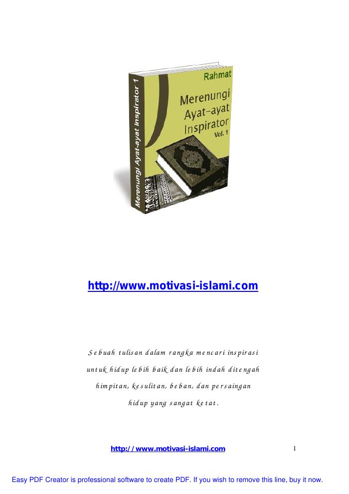 Renungan Ayat-ayat Inspirator
