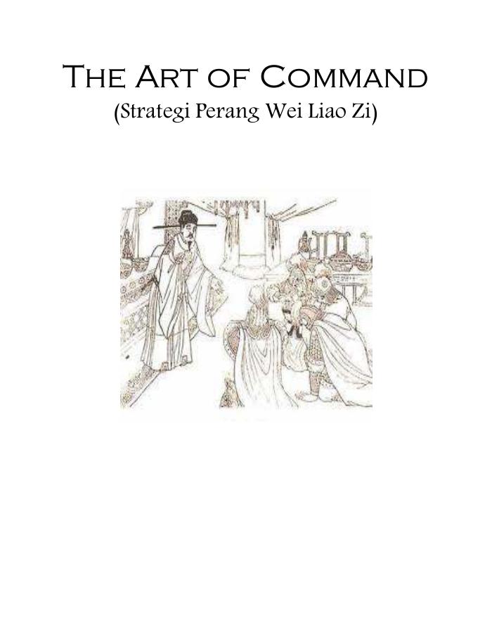 The Art of Command (Strategi Perang Wei Liao Zi)