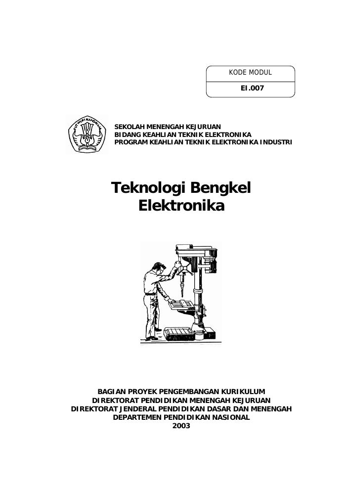 Teknologi Bengkel Elektronika