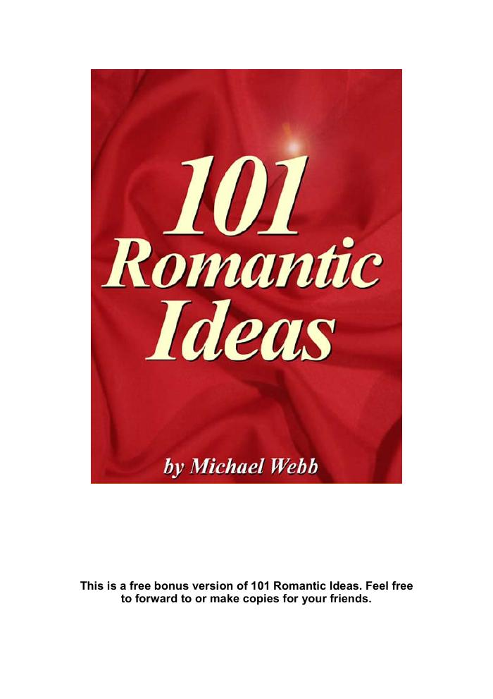 101 Romantic Ideas
