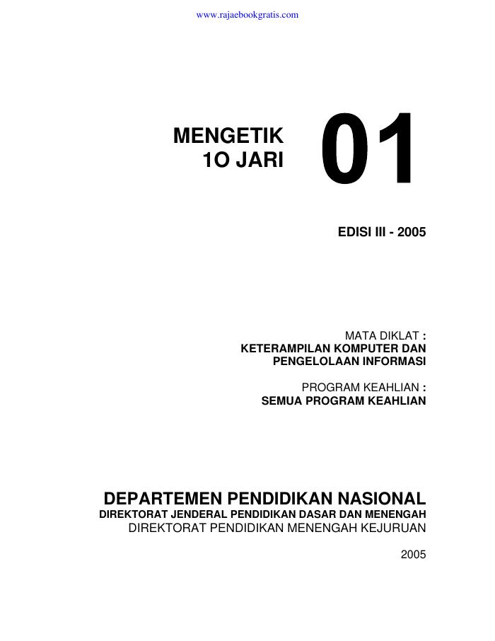 Cara Cepat Mengetik 10 Jari