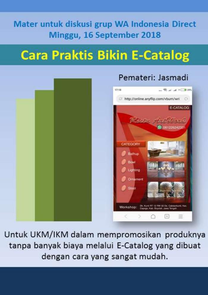 Cara Praktis Bikin E-Catalog