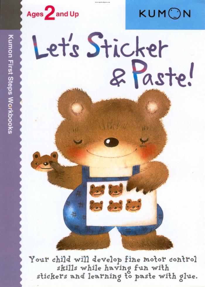 Let's Sticker &amp; Paste! (Ages 2 and Up)