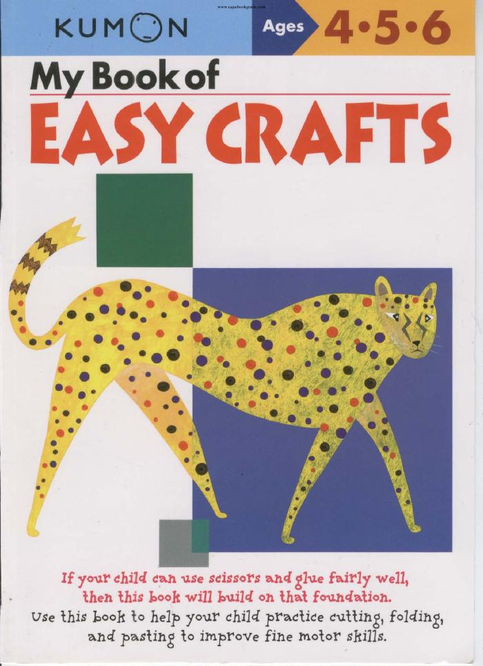 My Book of Easy Crafts (Ages 4,5,6)