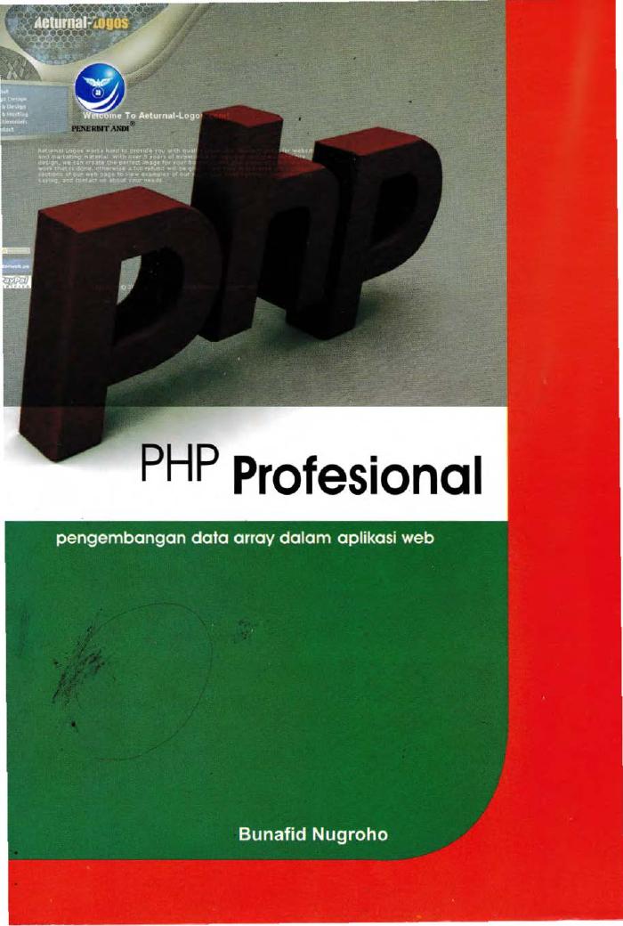 PHP Profesional Pengembangan Data Array Dalam Aplikasi Web