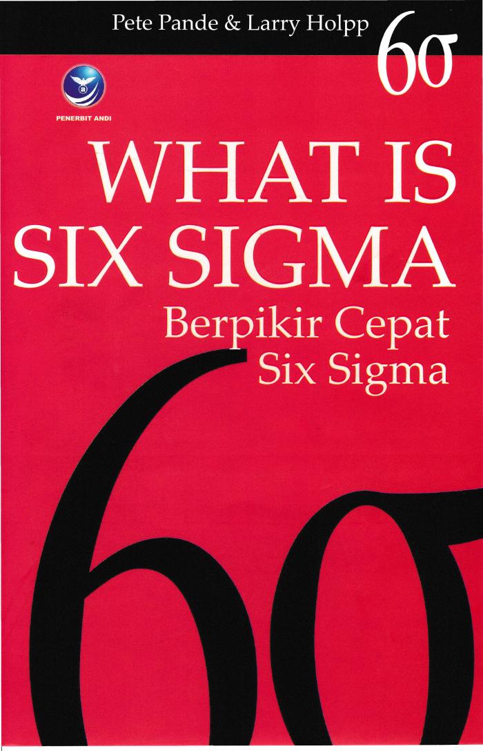 What Is Sigma (Berpikir Cepat Six Sigma)