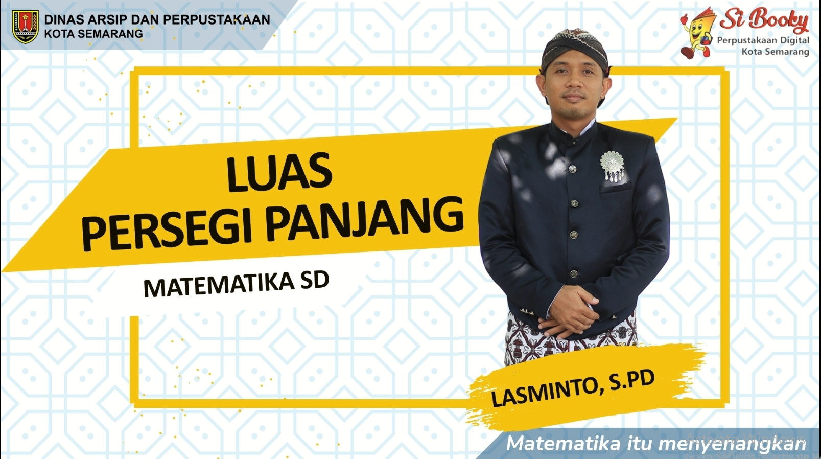 SD Matematika : Luas Persegi Panjang