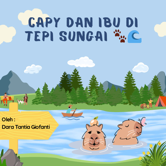 Capy dan Ibu di Tepi Sungai