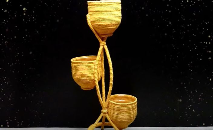 Ide Kreatif Rak dari Botol Plastik Bekas