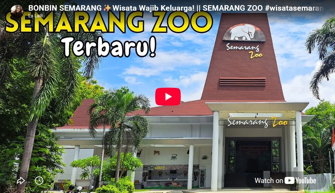 BONBIN SEMARANG✨Wisata Wajib Keluarga! || SEMARANG ZOO